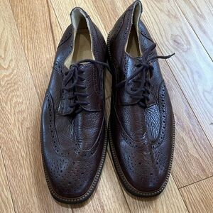 Belvedere Cambridge Brown Leather Brogue Shoes